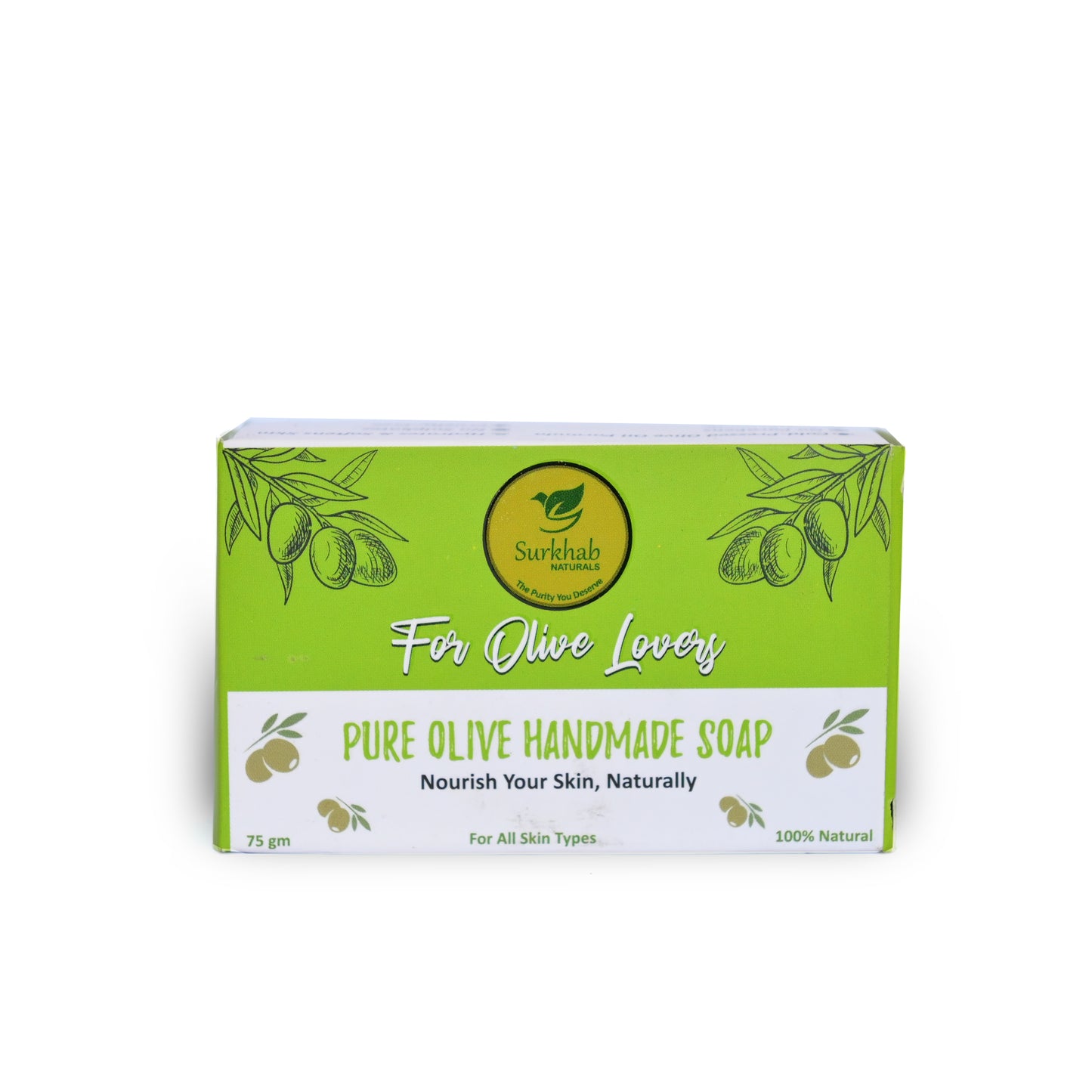Premium Quality Pure Olive Handmade Soap 75g