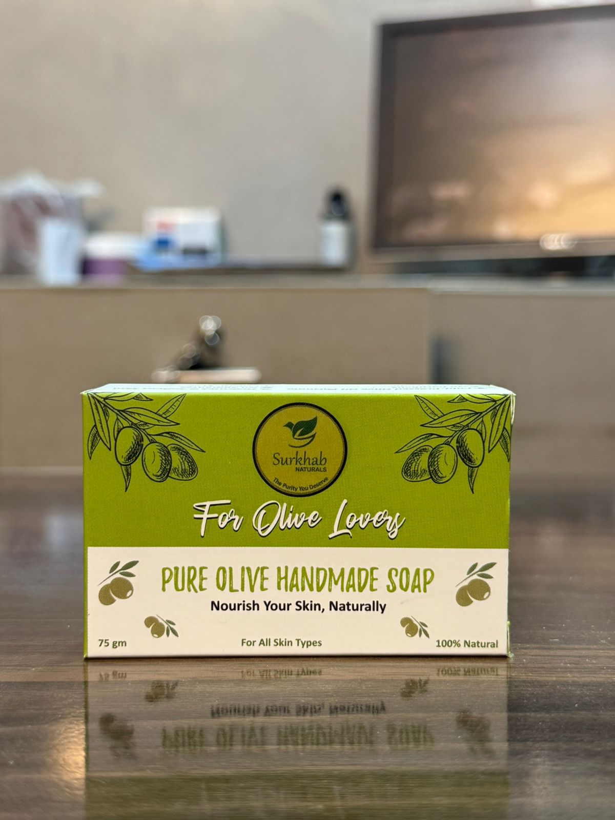 Premium Quality Pure Olive Handmade Soap 75g